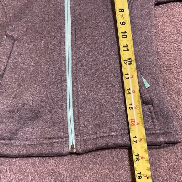 NORTH FACE Girls' Banderitas Full-Zip Jacket XS 6 Grey Heather - Picture 9 of 11